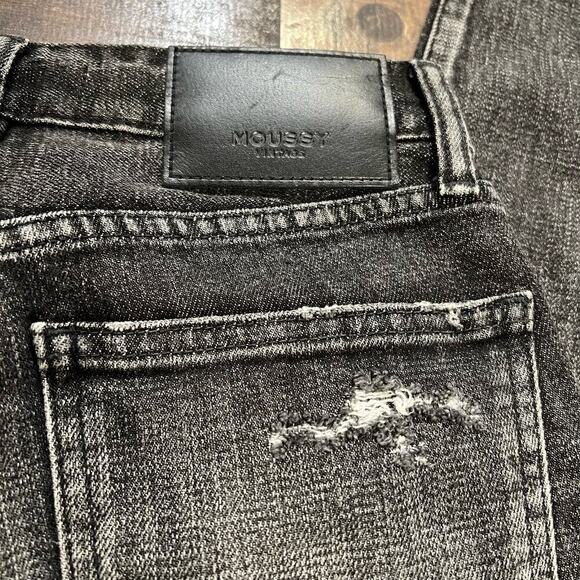 Moussy Black Skinny Jeans - Picture 8 of 10